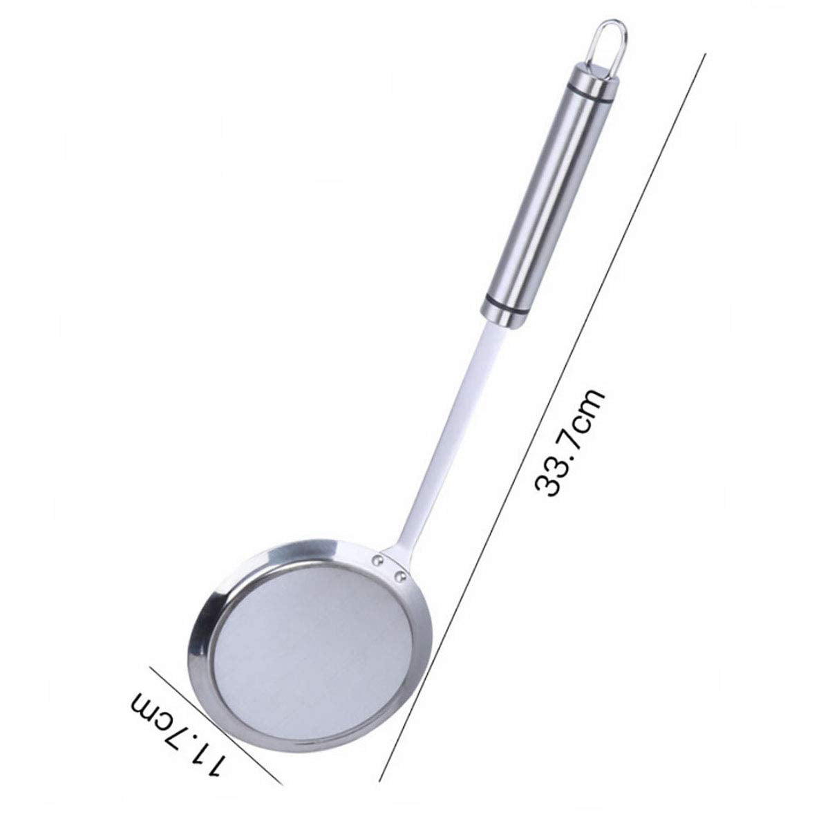 Strainers Fine Mesh, Sus 304 Premium Stainless Steel Fine Mesh Food Strainer Kitchen Colander Sieve Sifter Hand-Held Oil Spoon S