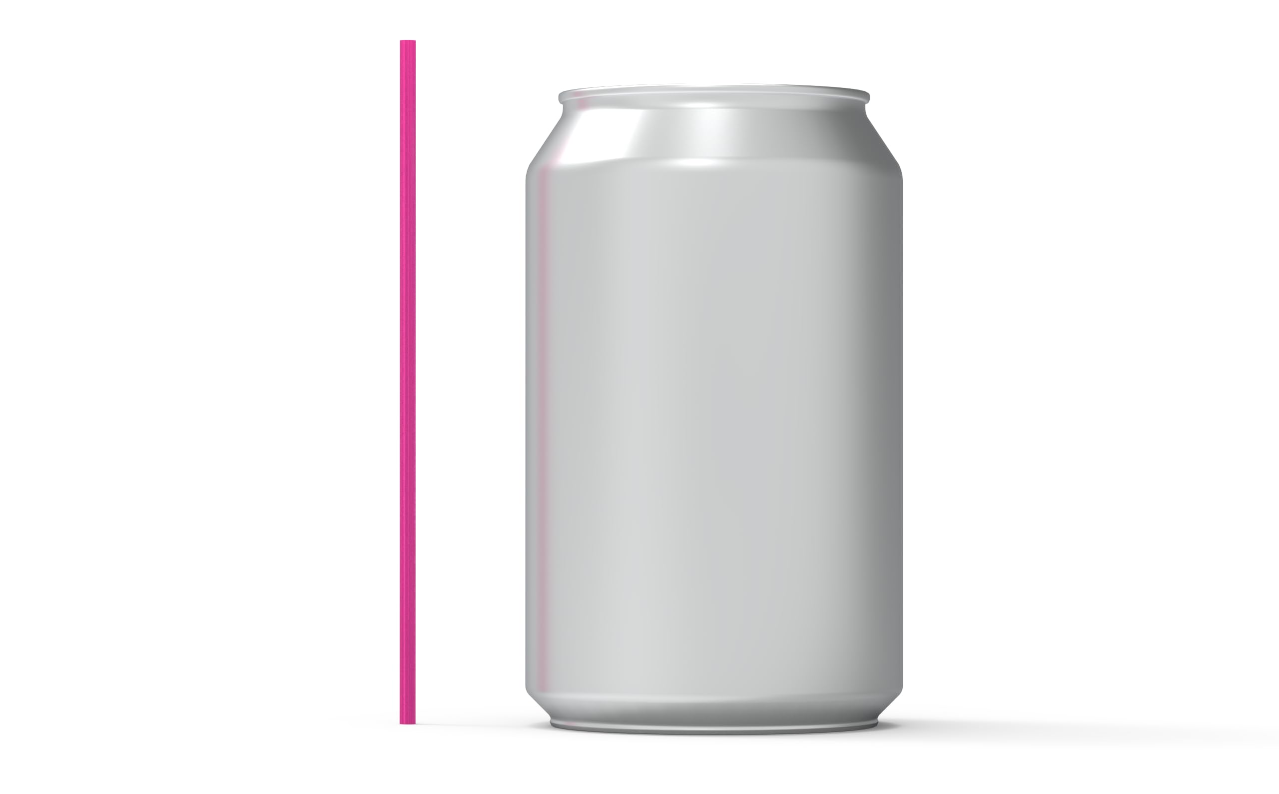 Disposable Plastic Coffee Stirrer Straw - 5 Inch Sip Stir Stick (1000, Pink)