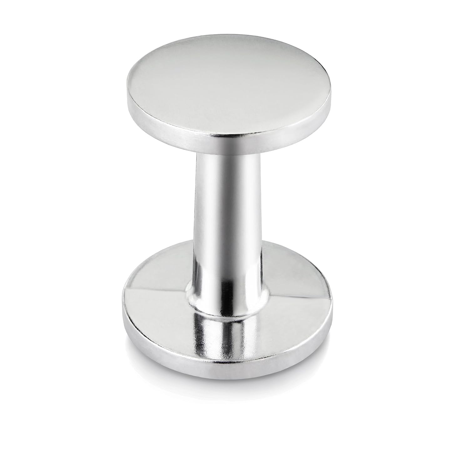Cuisinox Heavyweight Aluminum Dual-Sided Espresso Tamper, 1.95'' And 2.15''