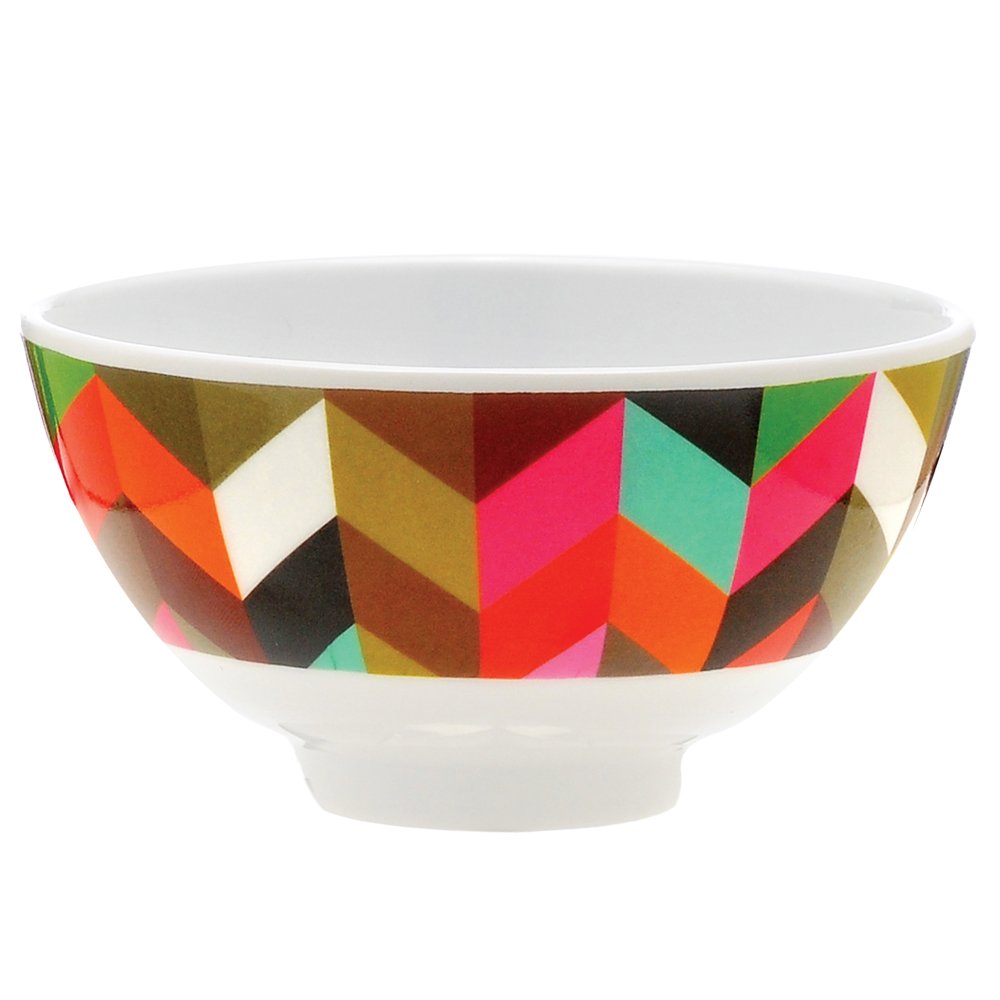 French Bull Melamine Mini Bowl, 4-Piece Set, 10 Fluid Ounces, Small Serving Bowl - Snack, Condiment, Dip, Dessert, Ice Cream - S