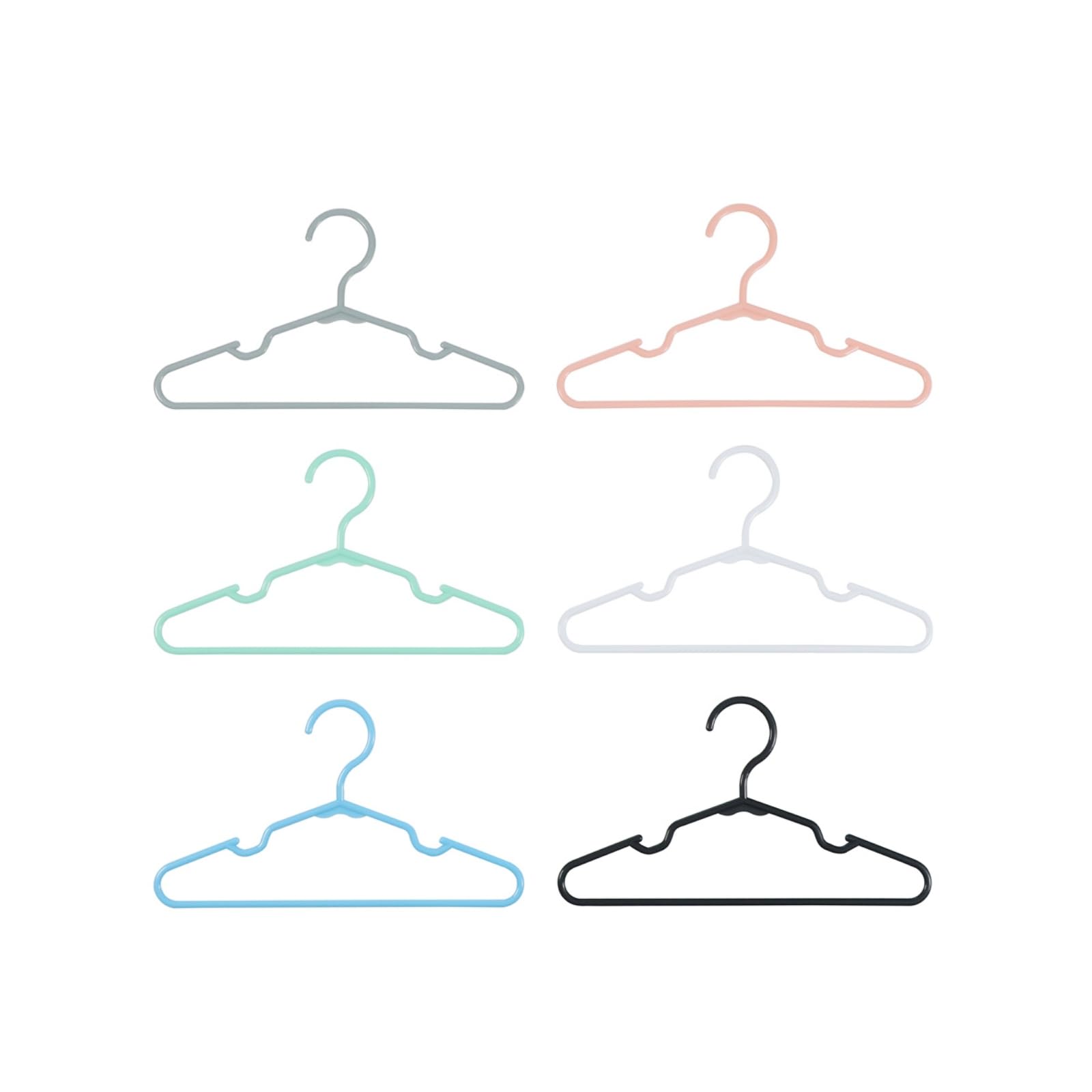 100 Pcs Baby Nursery Closet Hangers,Non-Slip Laundry Infant Pant Hanger For Newborn Clothes Gift,Ultra-Thin Child Coat Hanger Fo