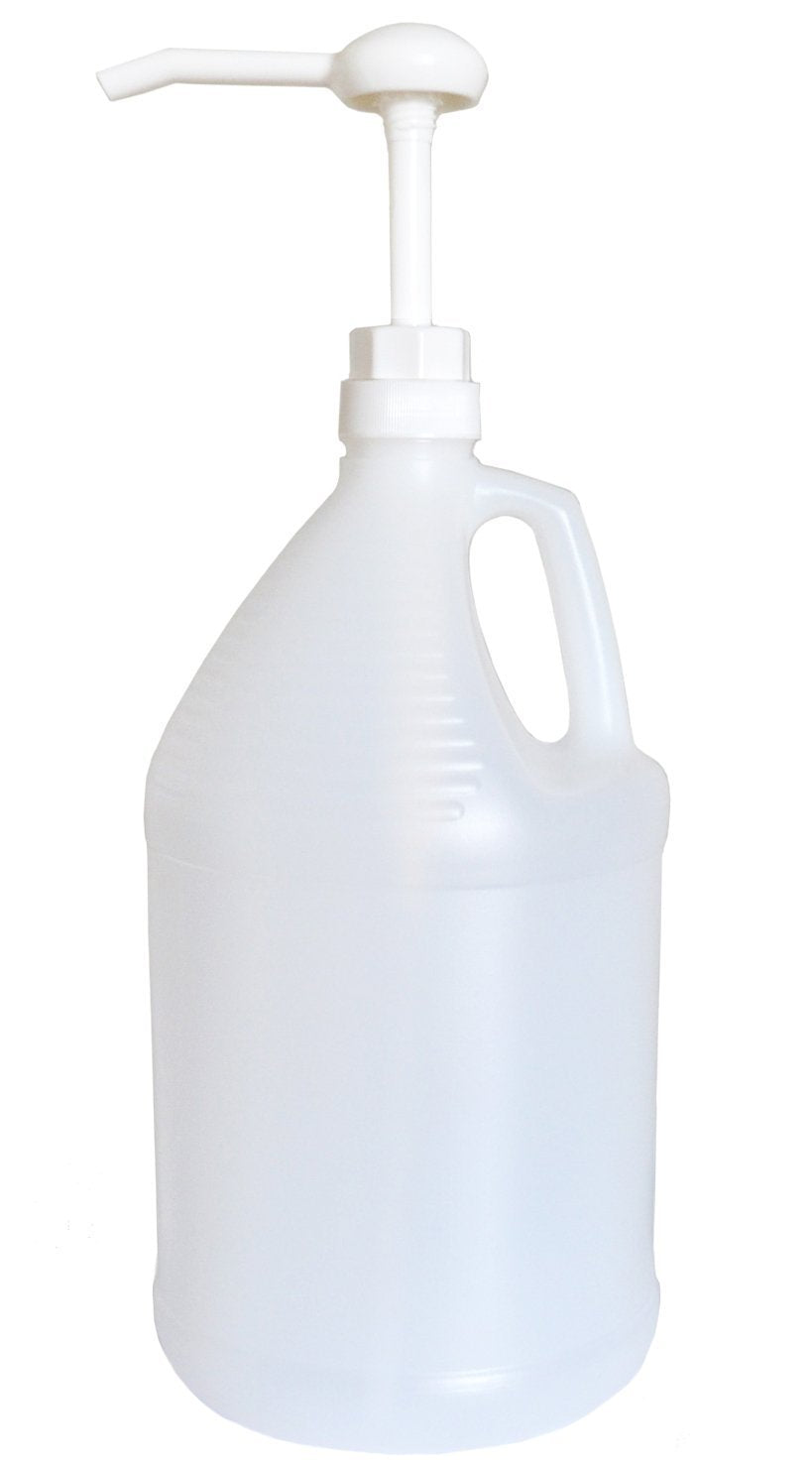 Bar5F 1 Gallon (128 Oz) Pump Dispensers Pumping Caps Fot Dispensing Shampoo Hair Conditioner Lotion Mouthwash 2-Pack