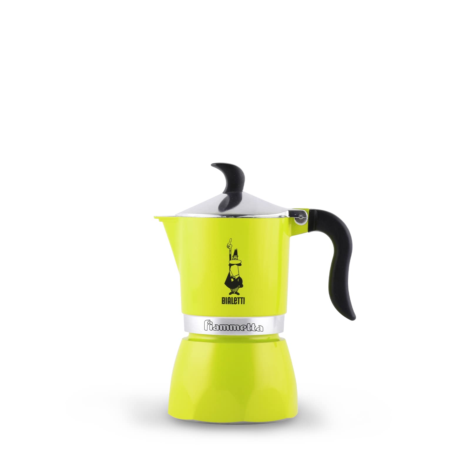Bialetti Cd Cafetiare Fiammetta 3Tz Lime, Aluminium