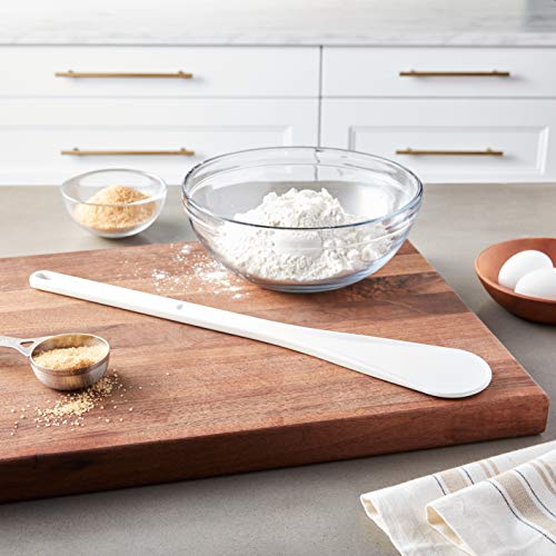 Mercer Culinary Hell'S Tools Hi-Heat Spootensil Chef Pastry Spatula, 17.75 Inch, White, 42.9 X 6.7 X 1.3 Cm