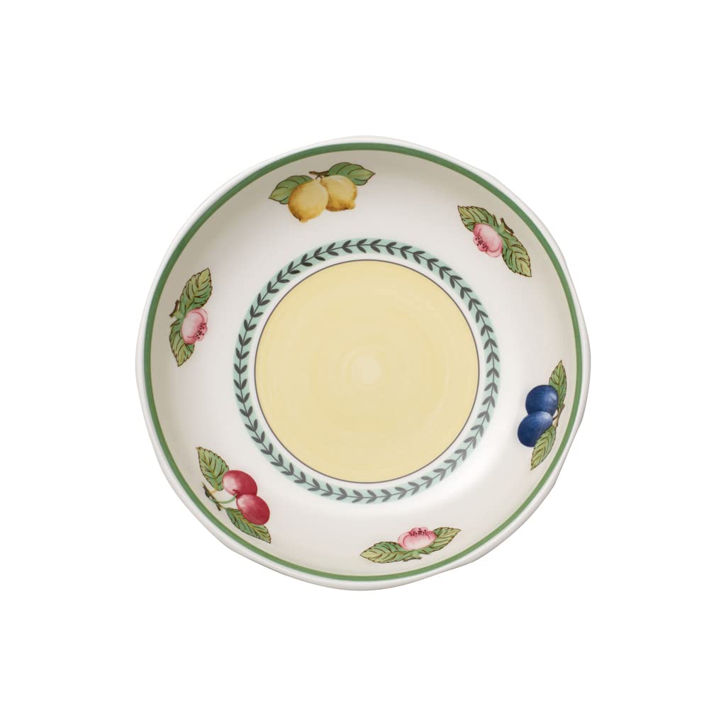 Villeroy & Boch - 1022813381 Villeroy & Boch French Garden Fleurence Pasta Bowl, 9.25 In/37 Oz, White/Colored