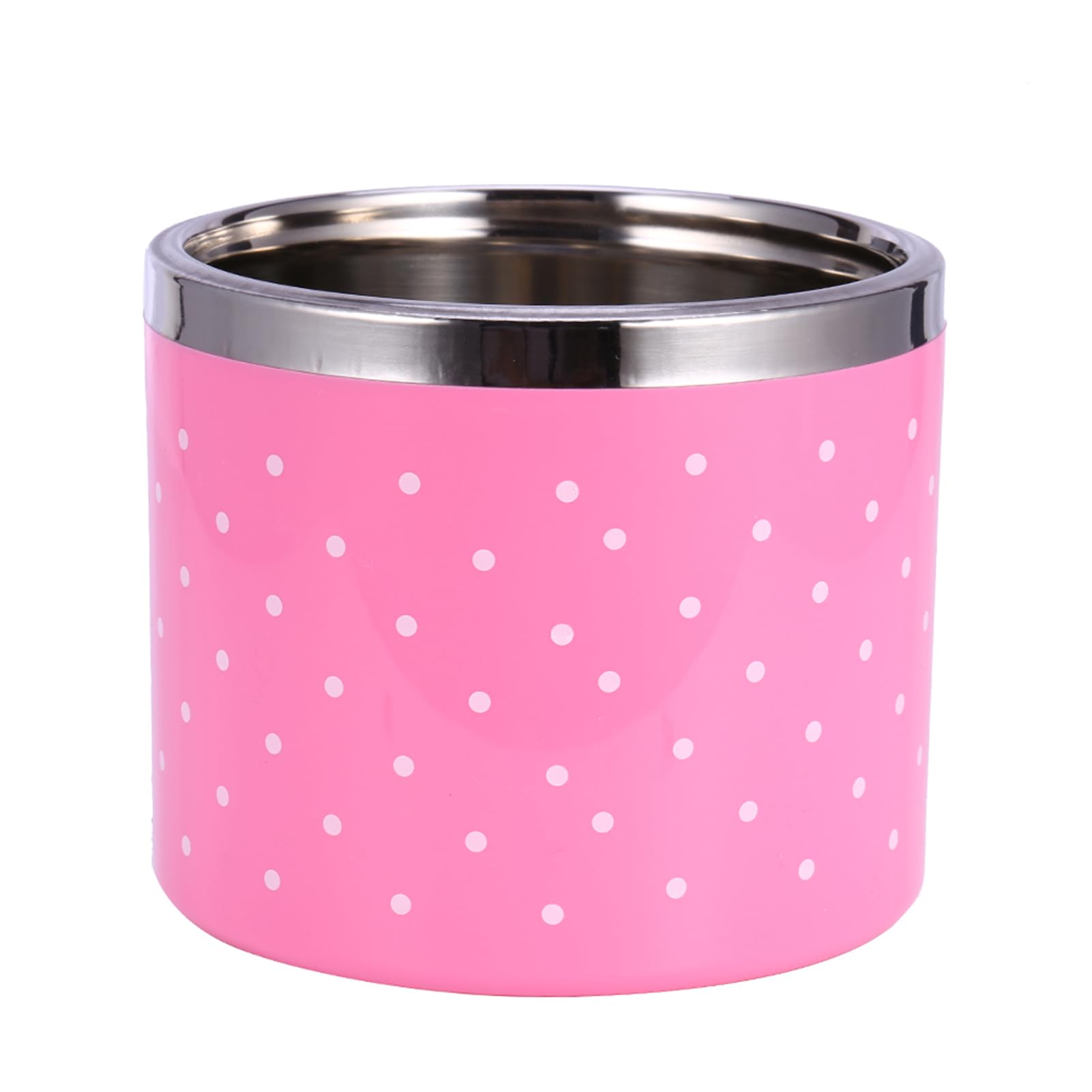 2 Layer Thermal Lunch Box Stainless Steel Insulated Box Leakproof Food Storage Container With Double Handles