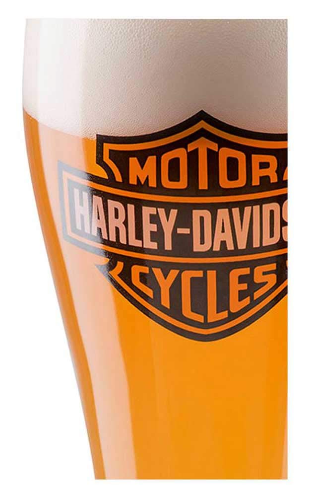 Harley-Davidson Core Bar & Shield Logo Pilsner Glass - 22 Oz. Hdx-98709