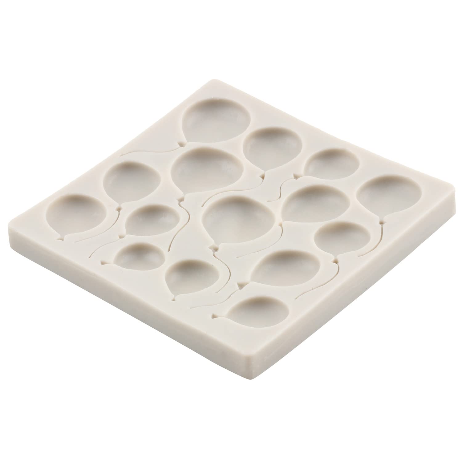Mypracs Balloon Silicone Molds Air Balloon Fondant Molds For Baby Shower Sugarcraft Cake Decorating Cupcake Topper Candy Chocola