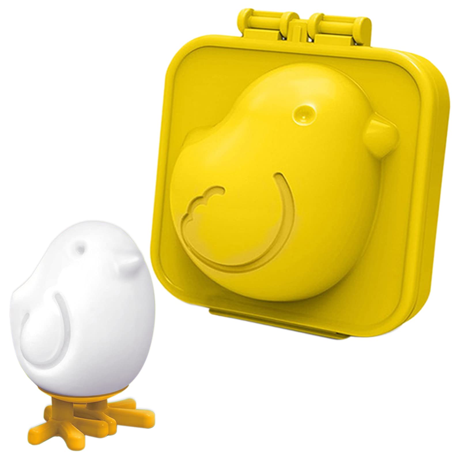 Cute Chicken Egg Mold Boiled Egg Shaper Boiled Egg Mold, Kawaii Egg Tool Chicken Shape, Cute Cartoon Chick Shape Egg Moldfor Chi