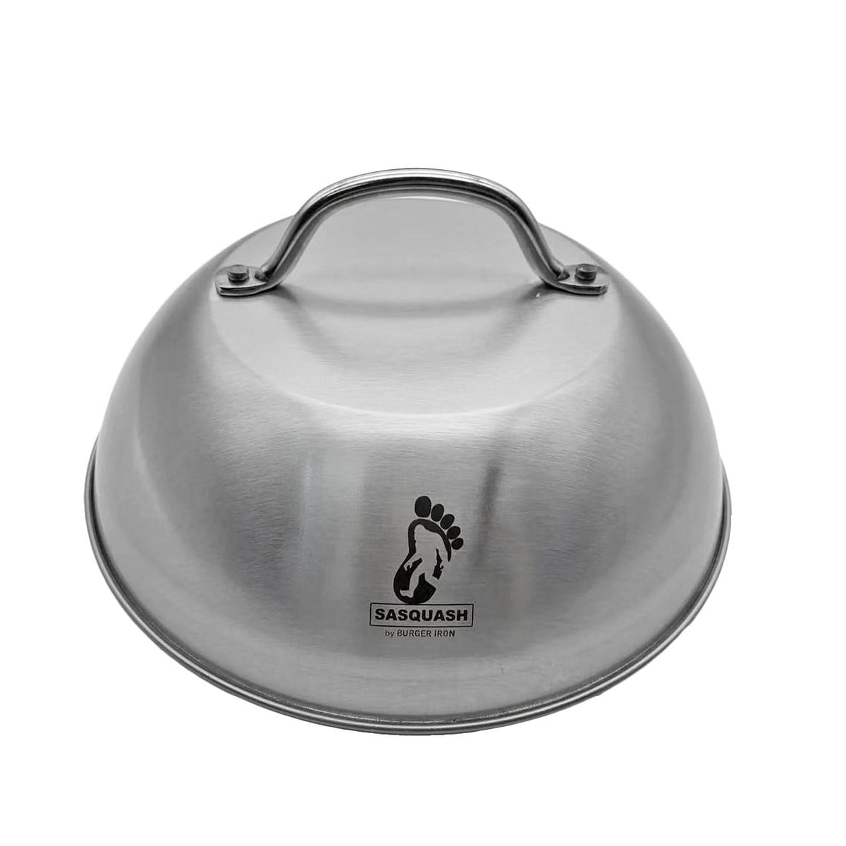 The Sasquash - Heavy Duty 9'' Wide Smashed Burger Melting Cheese Dome - Commercial Grade Stainless Steel Basting And Steaming Co