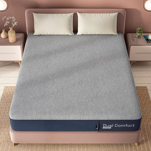Wakefit Mattress | 7 Years Warranty | Dual Comfort With Hard & Soft Foam, King Size Mattress (84X72X5_7 Pressure Zone Foam)
