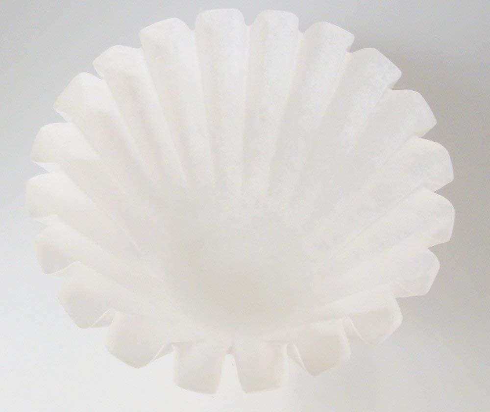 Kalita Wave Series Kwf-155#22211 Coffee Filter, White, For 1-2 People, 50 Sheets X 3 Packs