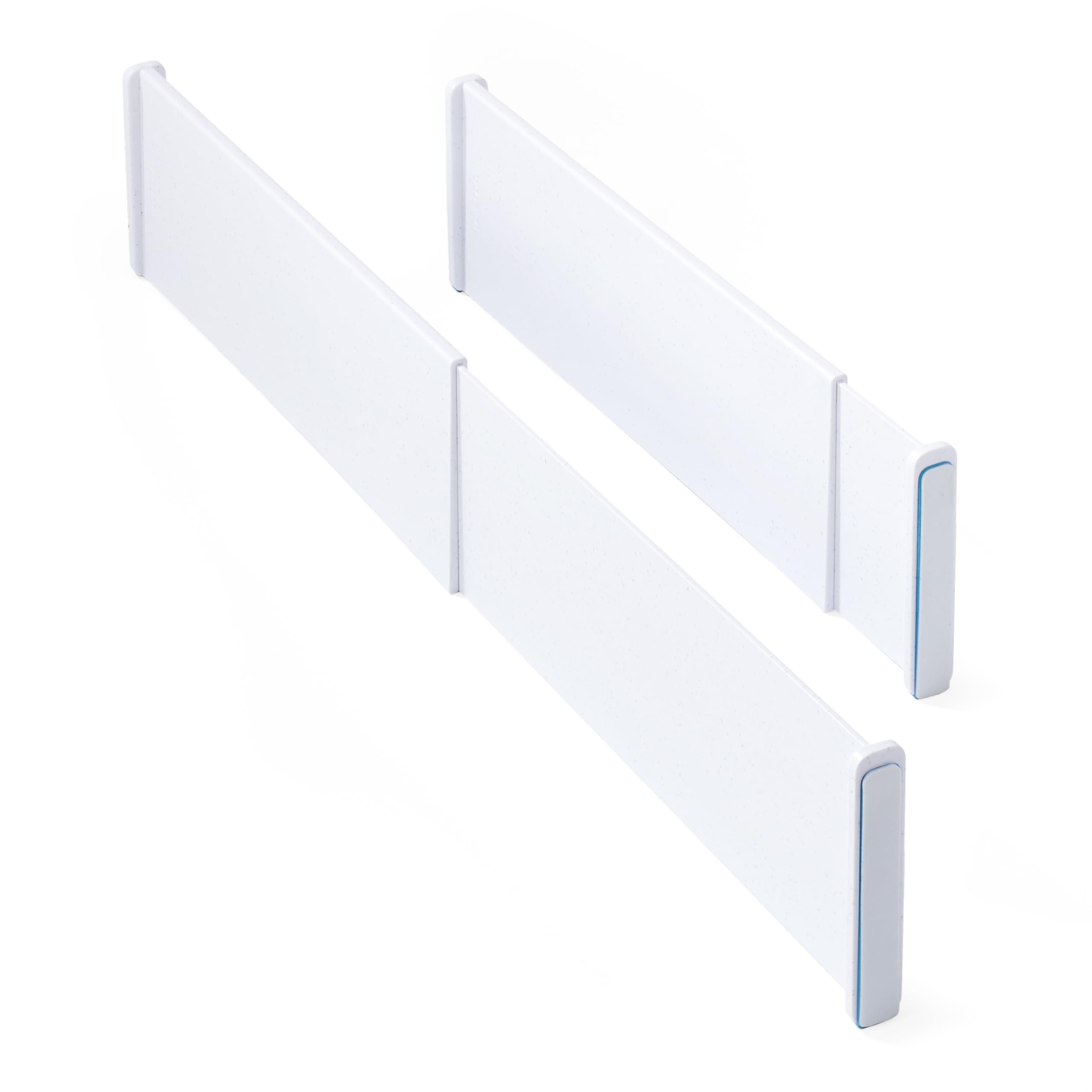 YouCopia ReStickable Drawer Dividers Adjustable Kitchen Organizers for Utensil and Tool Storage, Expands 13'' to 24'', Deep Heig