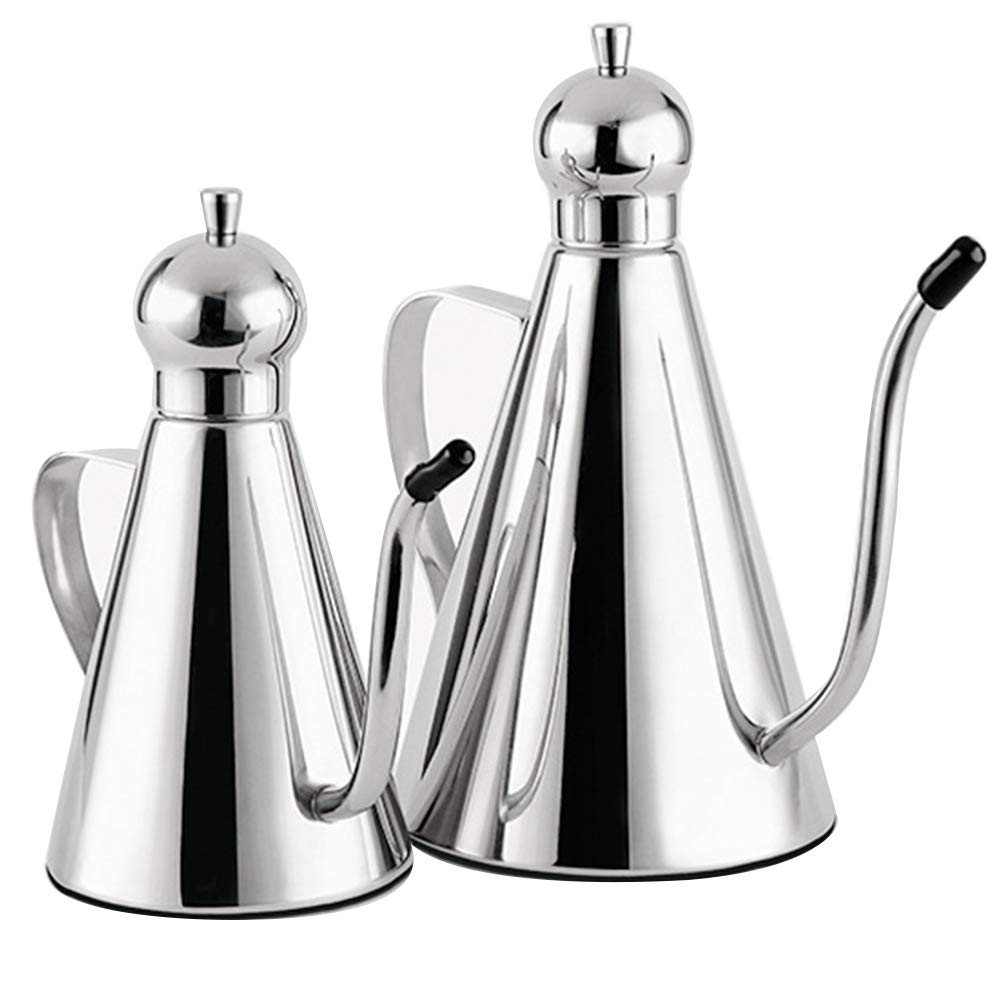 Olive Oil Storage Can, Oil Bottle Stainless Steel, Olive Oil Dispenser Olive Oil Can Storage Container,Vinegar Can Dispenser Pot