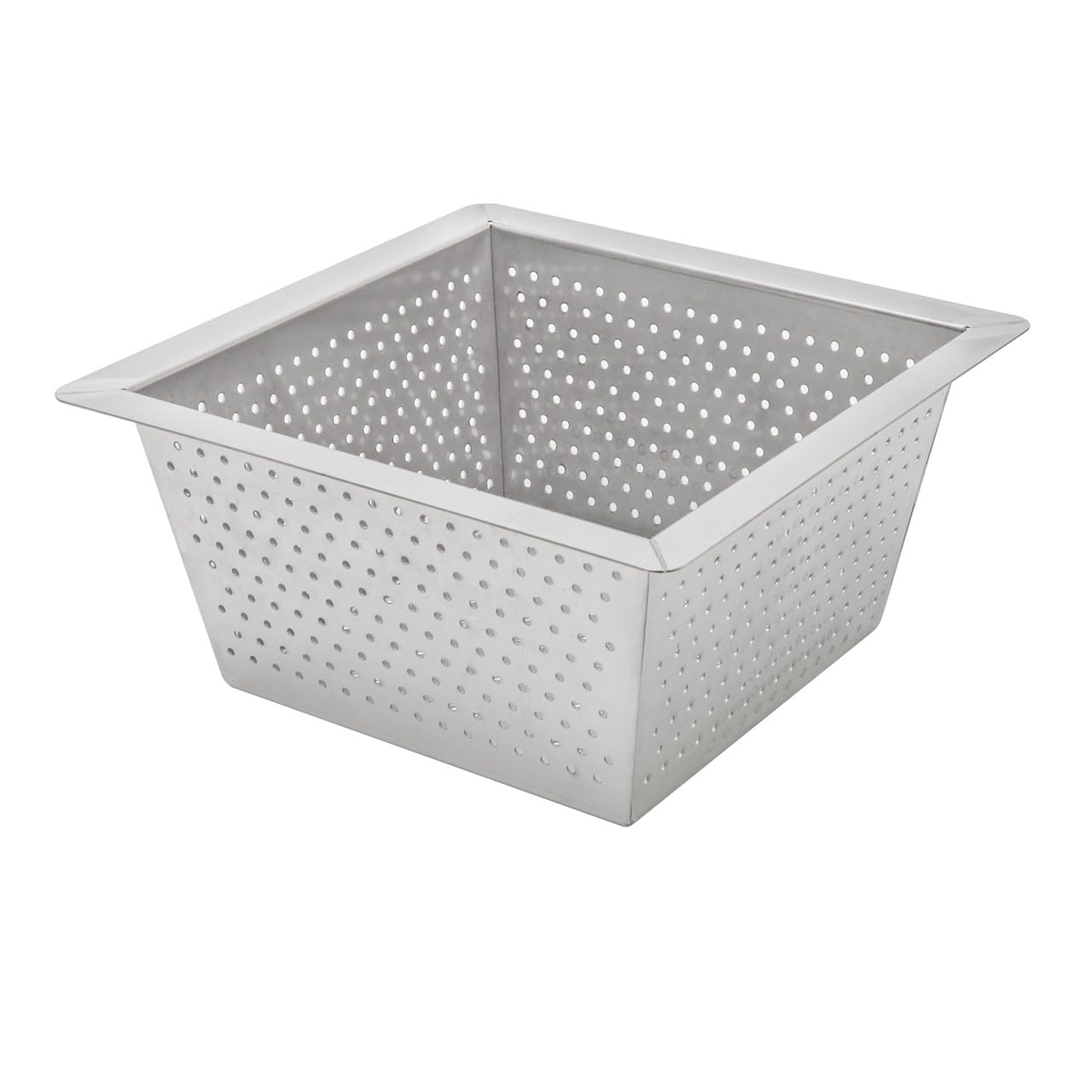Leyso Stainless Steel Floor Sink Top Hang Basket Strainer Sink Drain Cover 10    X 10    X 4-3/4    For Kitchen, Restaurant, Bar