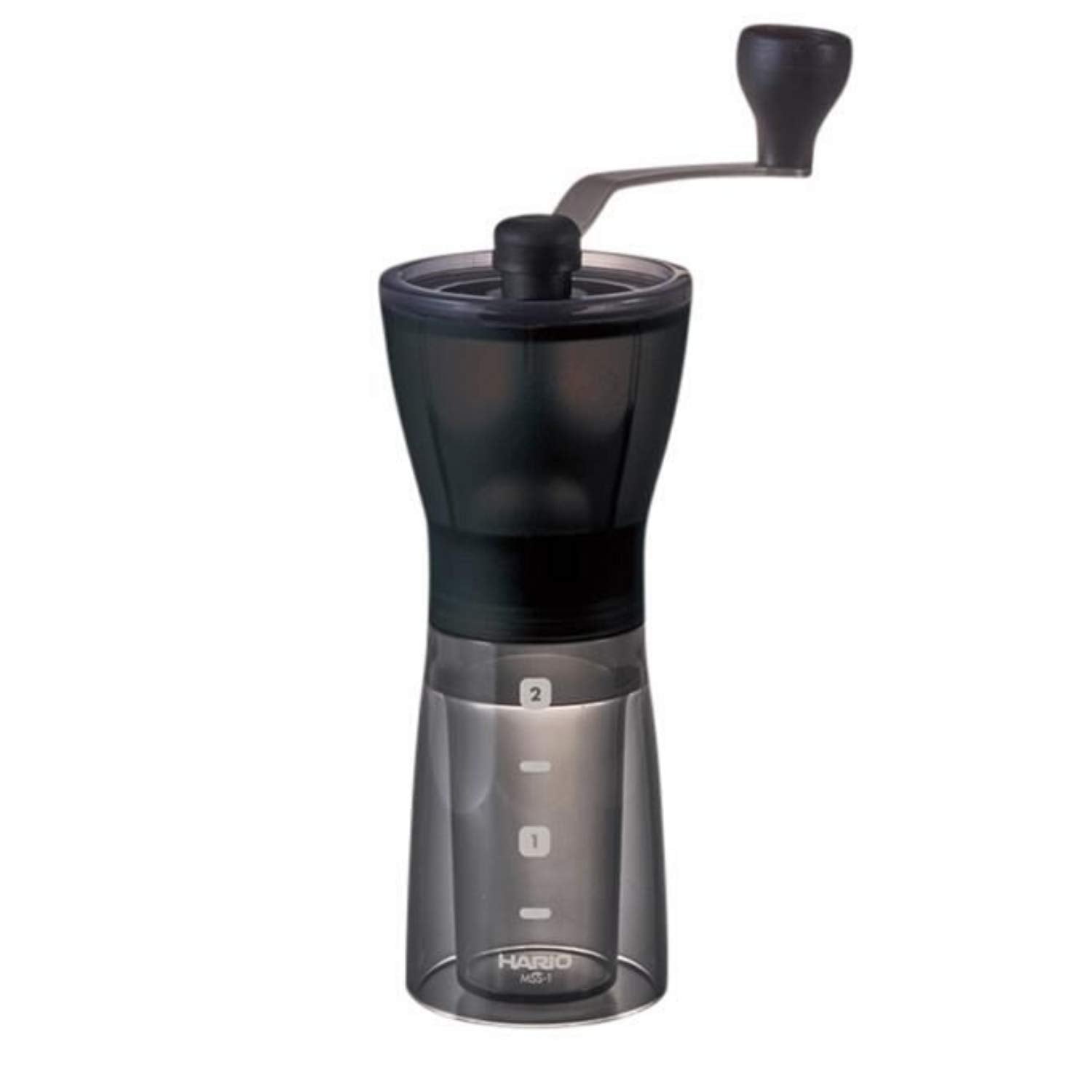 Hario Ceramic Coffee Mill -  'Mini-Slim Plus ' Manual Coffee Grinder 24G Coffee Capacity
