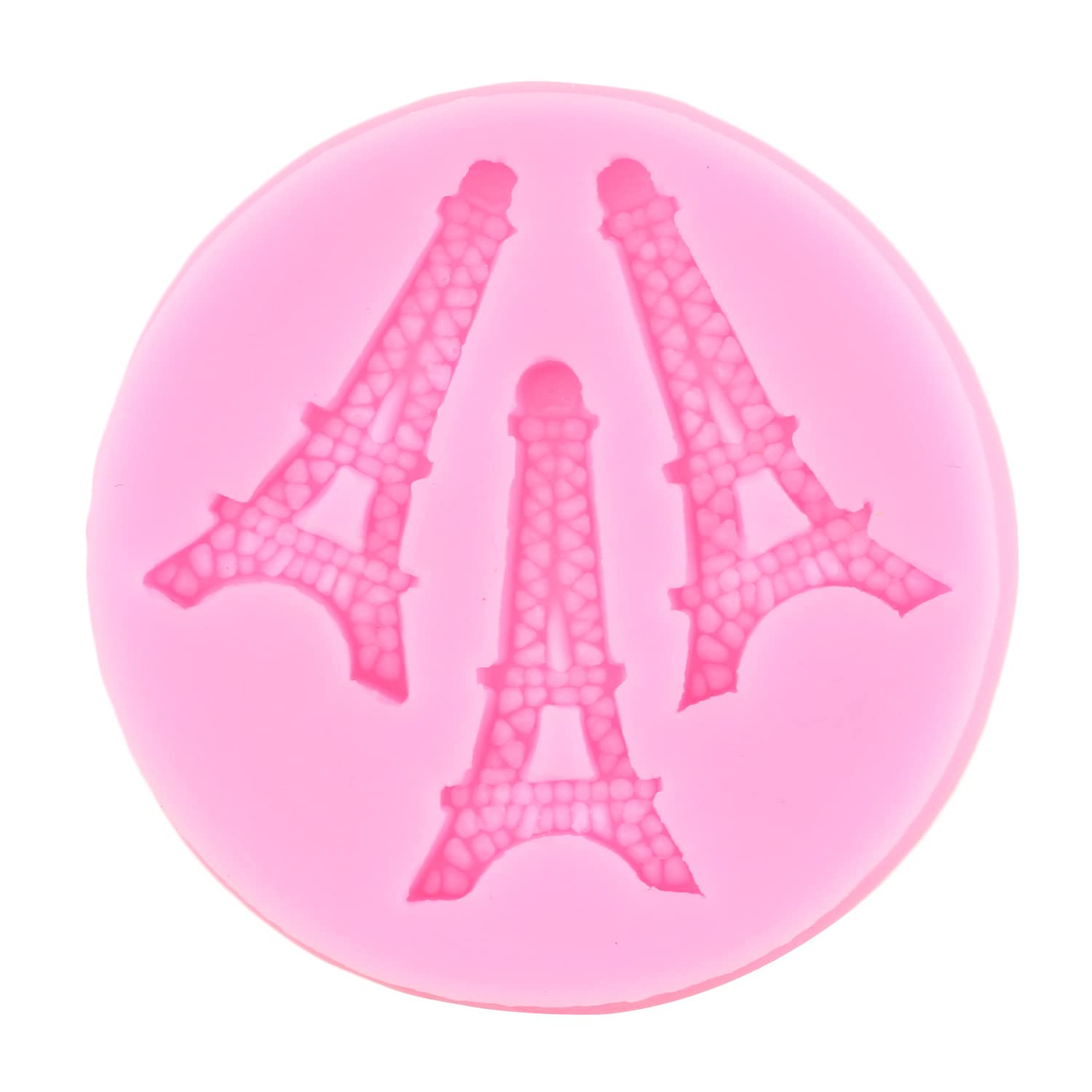 Rfghac I Love Paris Poodle Dog Fondant Mold Eiffel Tower Silicone Molds For Cake Decoration Cupcake Topper Chocolate Gum Paste S