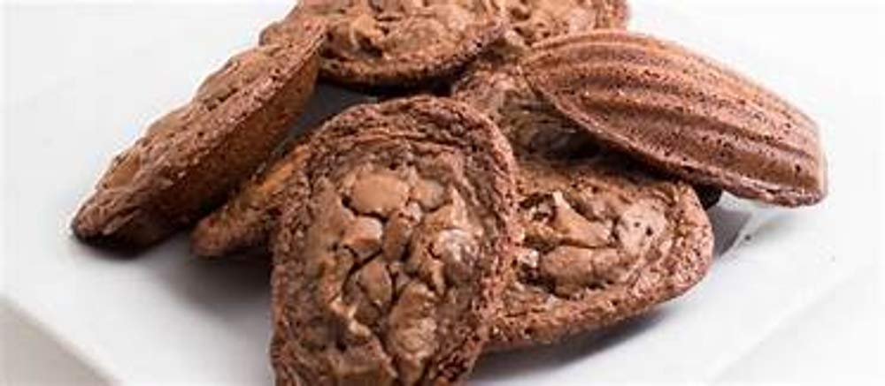 M. Gastro Kitchens 4 Pcs Set Of 15 Cavity Mini Muffin Top (X2) And 20 Cavity Madeleine (X2) Baking Pan, Brownies, Keto Cheese Cr