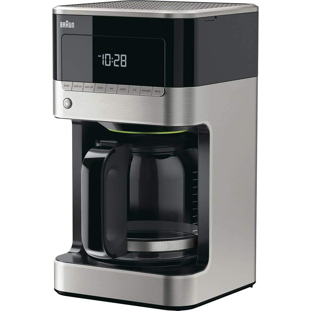 Braun Brew Sense Drip Coffee Maker, 12 Cup, Black