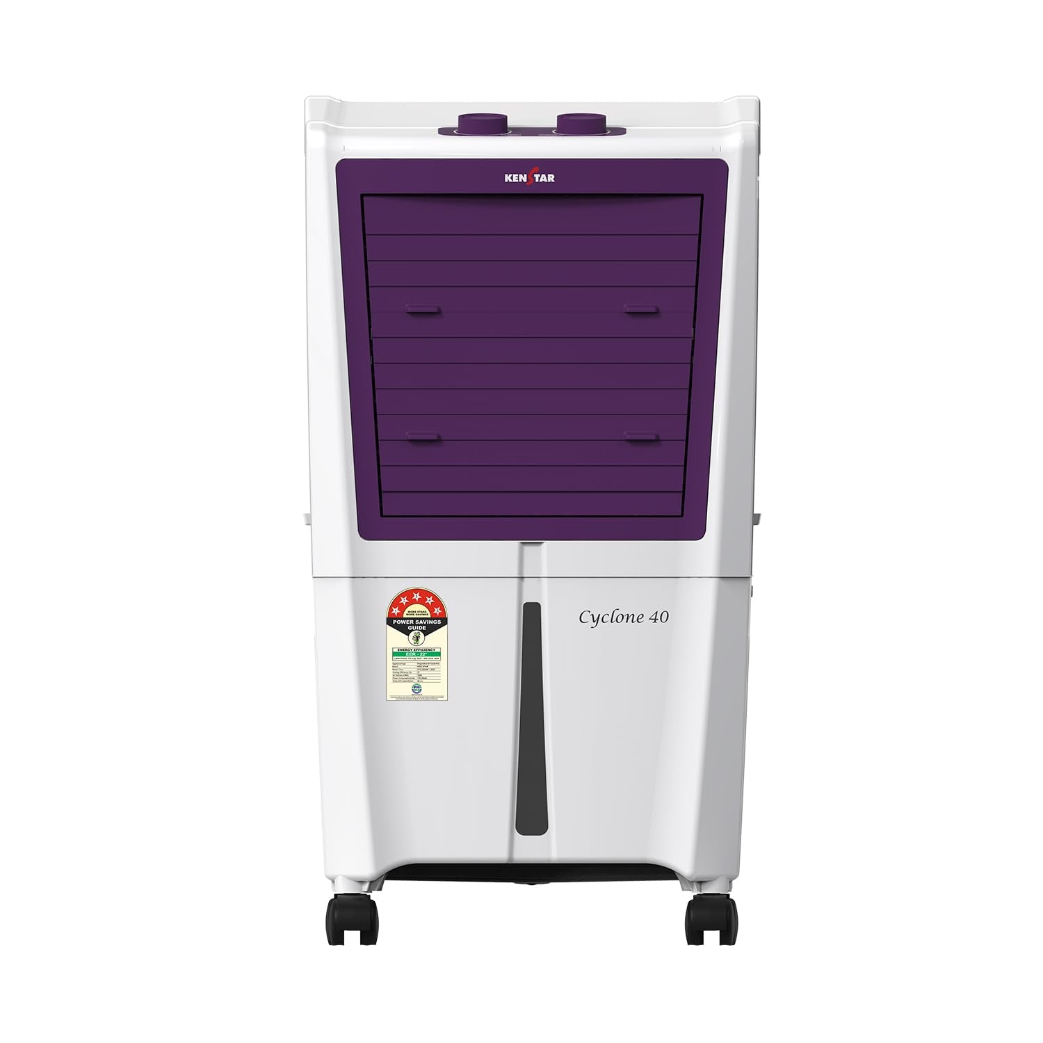 Kenstar Cyclone Hc 40L Personal Air Cooler|Honeycomb Pad|High Speed Fan|45 Ft Powerful Air Throw|Inverter Compatible|1Yr Produc
