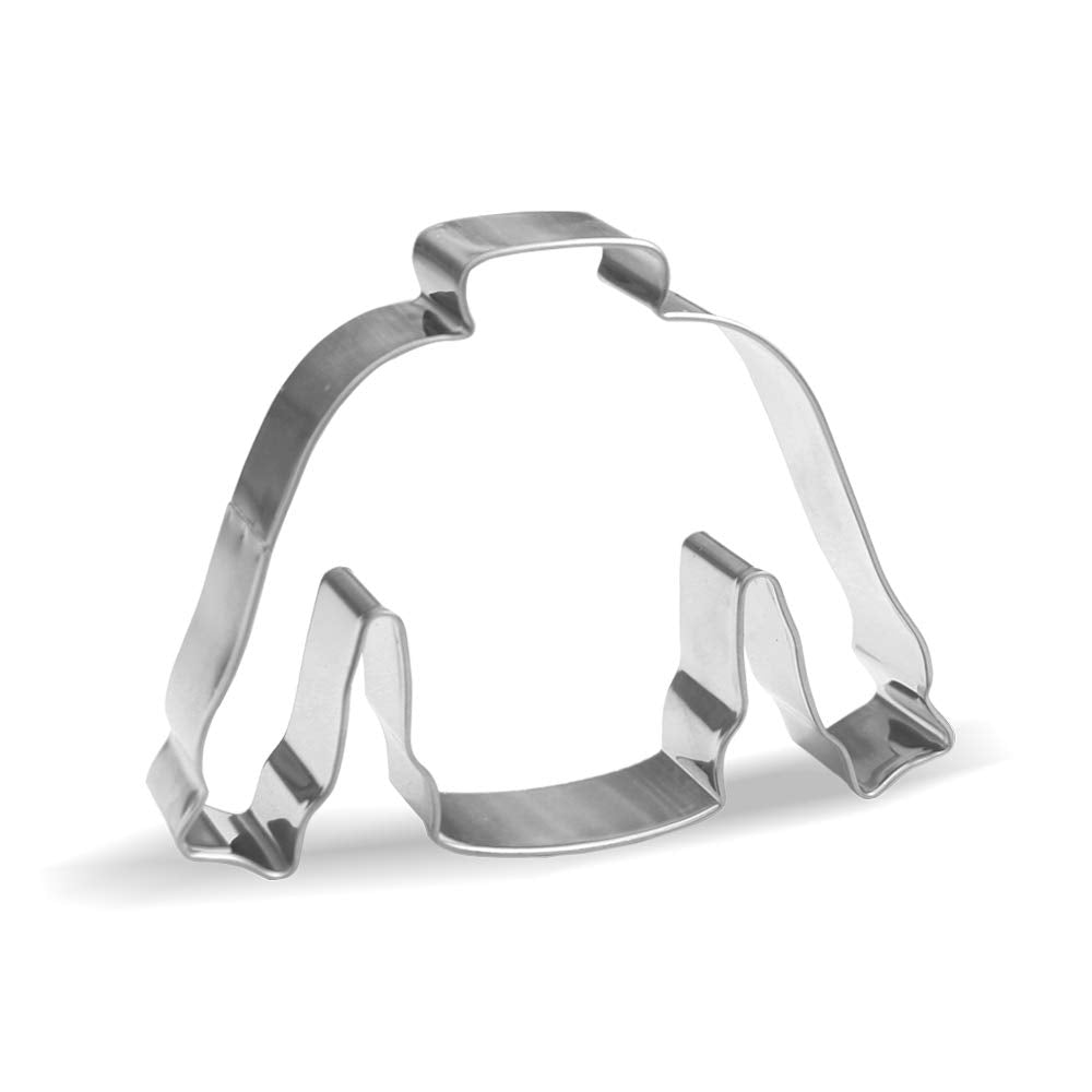4 Inch Ugly Sweater Cookie Cutter - Stainless Steel