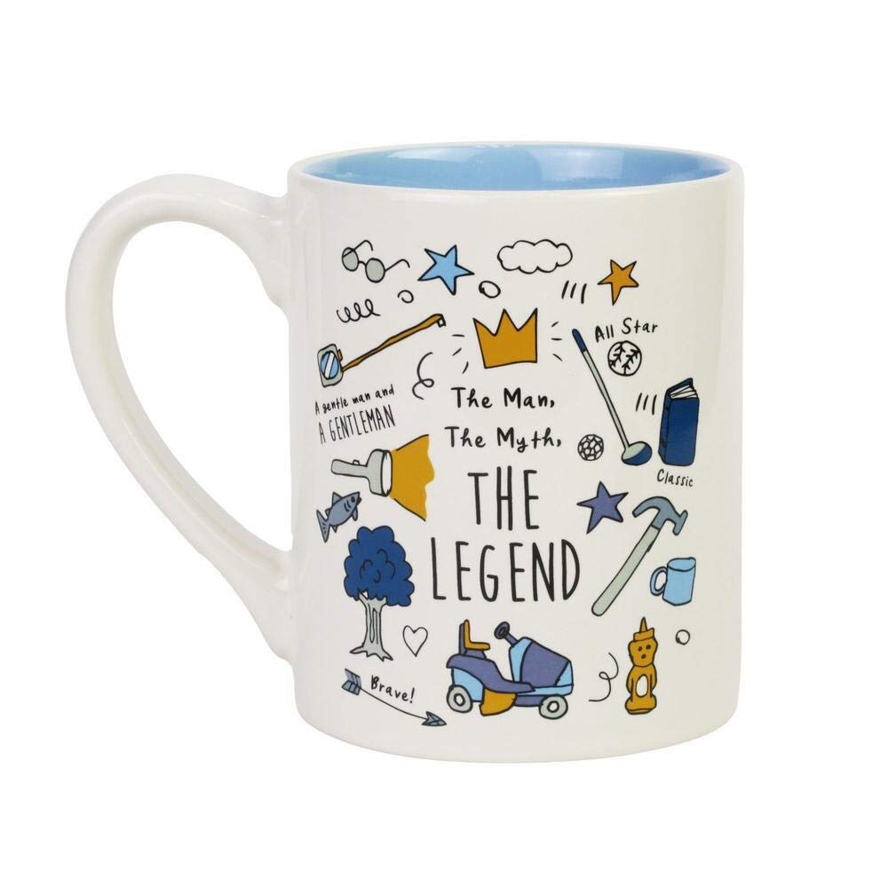 Enesco Our Name Is Mud Grandfather Mug, 14 Oz