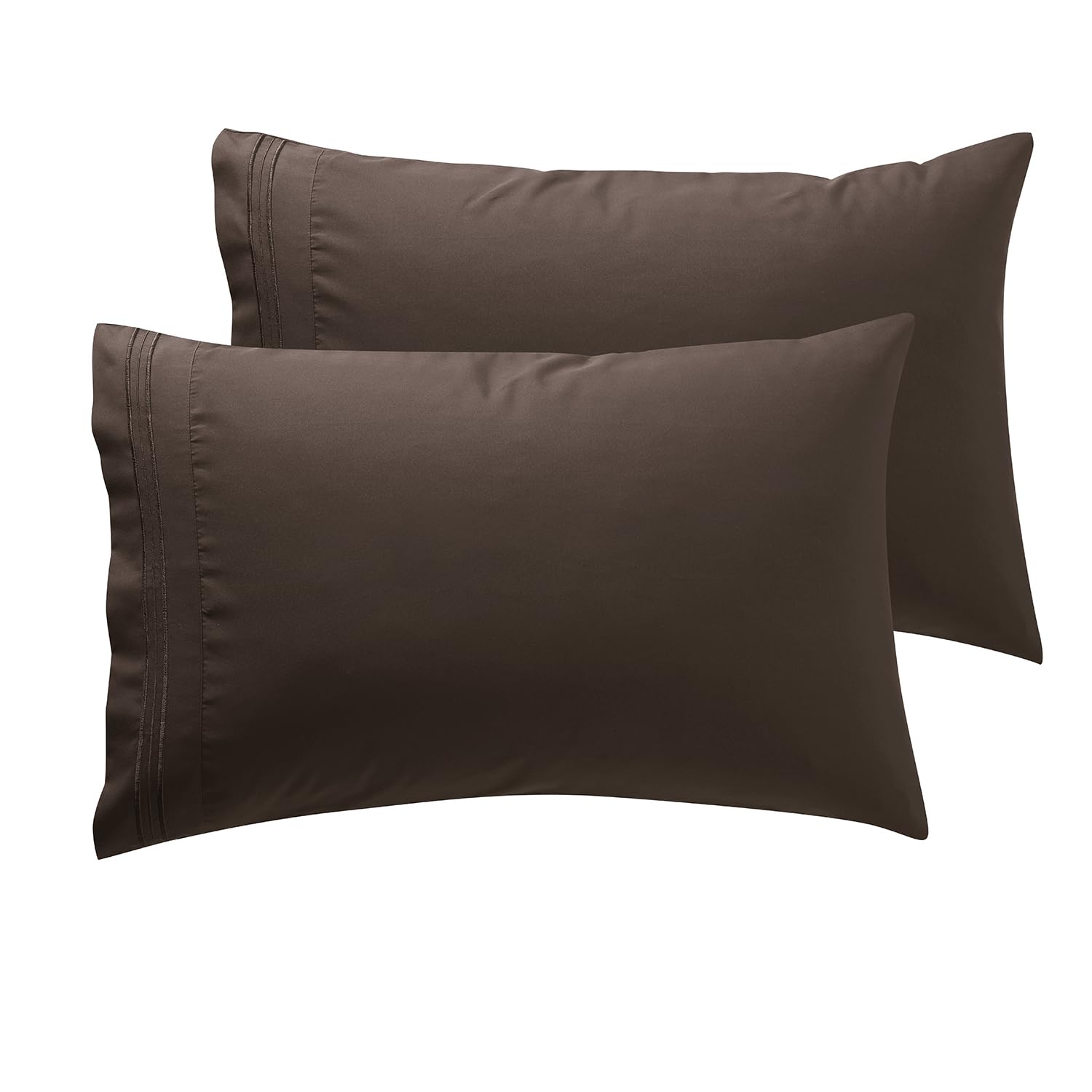 Nestl Pillow Cases Set Of 2 - Soft Pillow Cover - Lightweight Pillowcases Queen Size Set Of 2 - Microfiber Pillow Case 20X30 Inc
