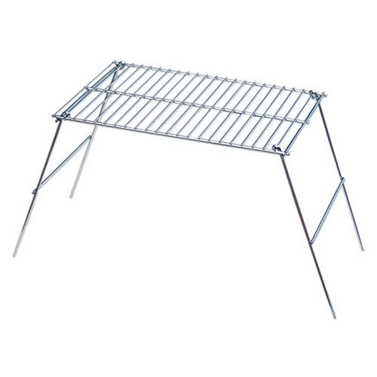 Rome 128 Pioneer Camp Grill, Chrome Plated Steel, 11-Inch X 16-Inch