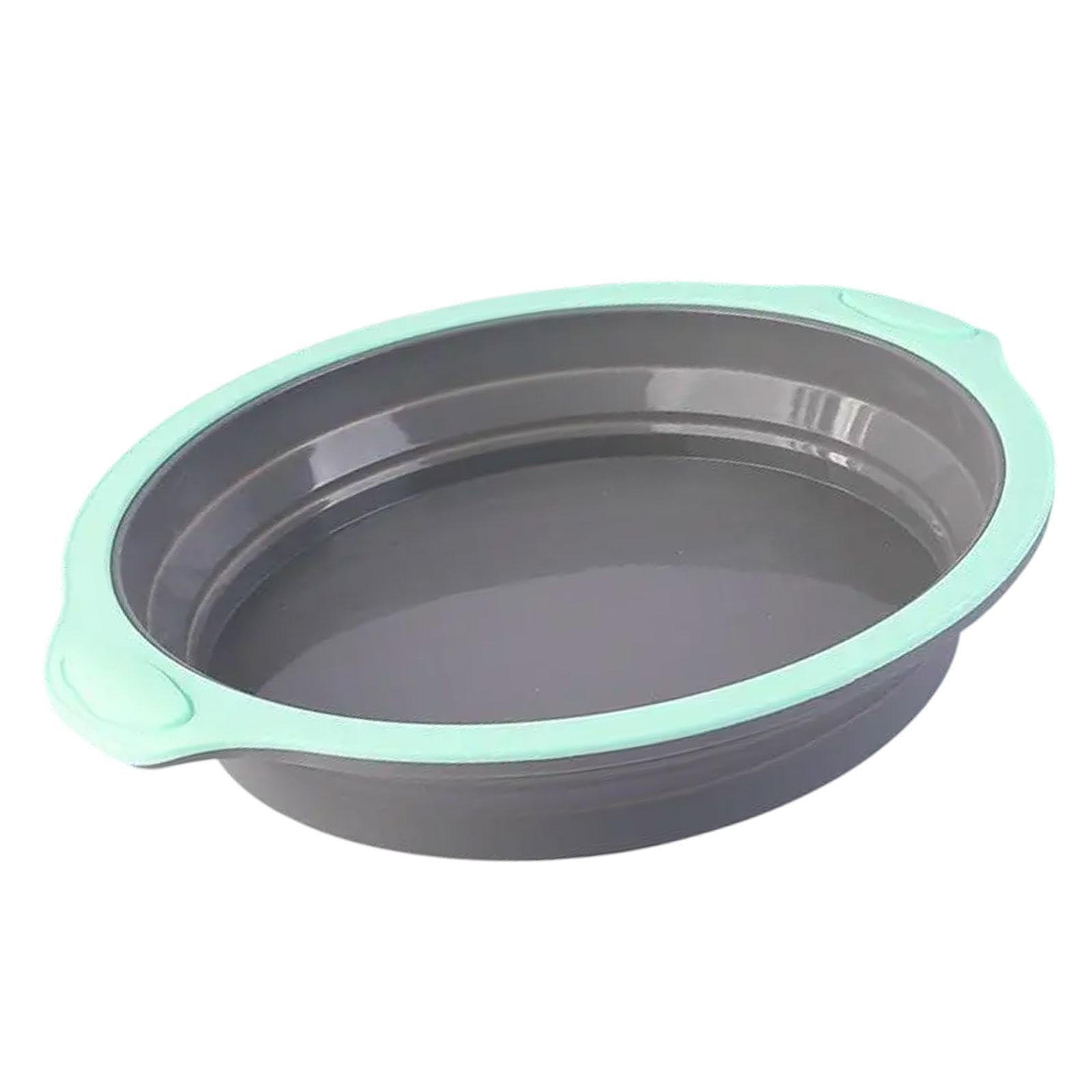 BNFSilicone Baking Pan Reusable Foldable Oven Pan for Cupcakes Vegetables Bread Round|Home & Garden|Home & Garden|Home & Garden|