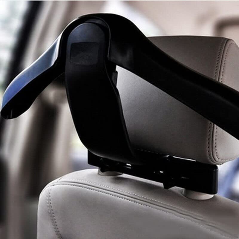 Hometic Multi-Purpose Car Coat Seat Headrest Coat Clothes Jackets Suits Shirts Hanger Hook Holder Vehicle Cloth Holder Rack Seat