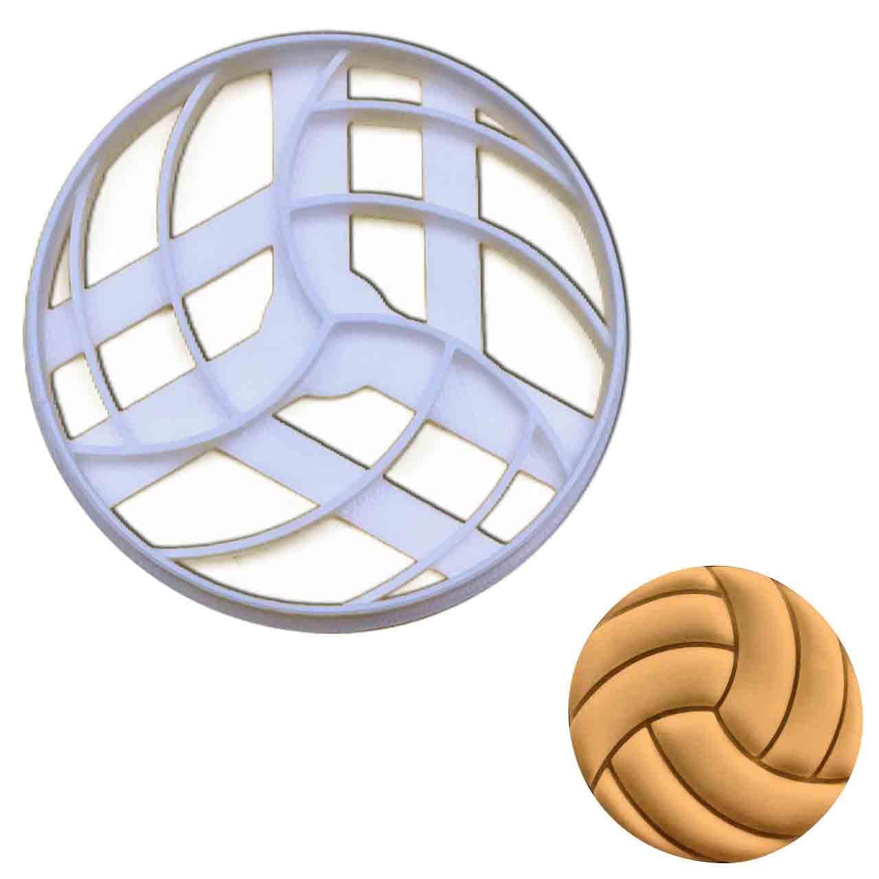 Volleyball Cookie Cutter, 1 Piece - Bakerlogy