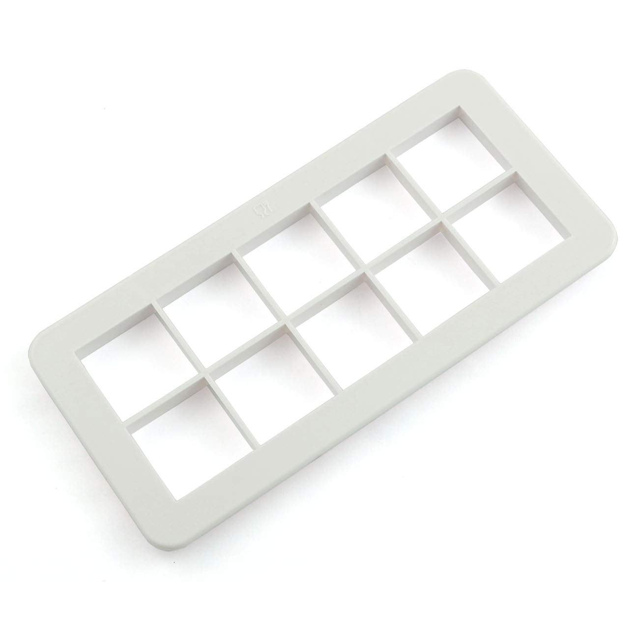 Zyamy Square Biscuit Cutters Set, 3 Size (14.5Cm X 1 + 15.5Cm X 1 + 19.0Cm X 1), Cookie Cutter Cake Fondant Cutter