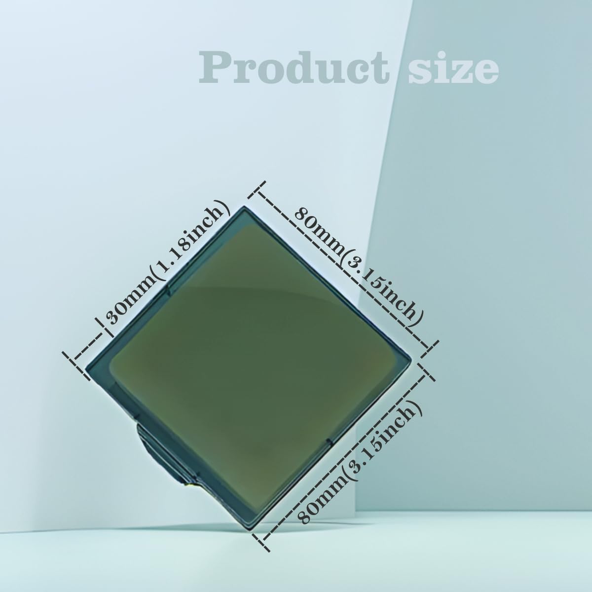 Bathroom Soap Dishes For Dr. Squatch Soap, Square Travel Soap Container With Lid, Portable Bar Soap Holder For Shower Soap Dish