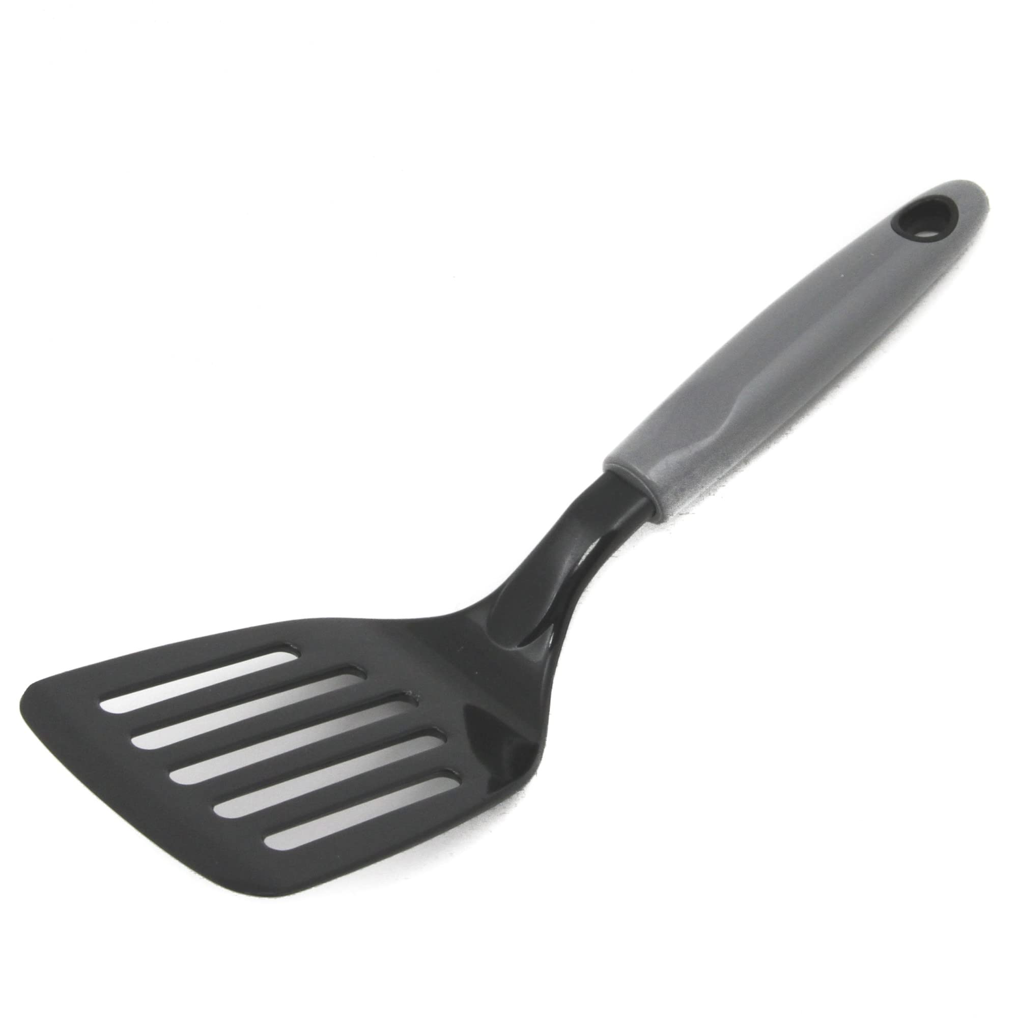 Chef Craft Select Nylon Short Turner/Spatula, 10.5 Inch, Gray