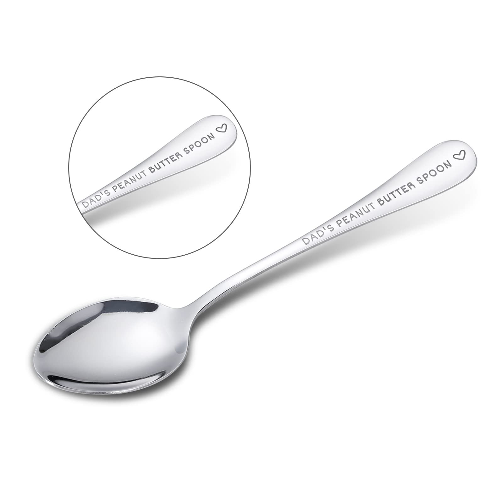 Fathers Day Gift From Wife Daughter Son Dads Peanut Butter Spoon Emotional Dad Gifts Practical Gifts For Dad Unique Birthday Gif