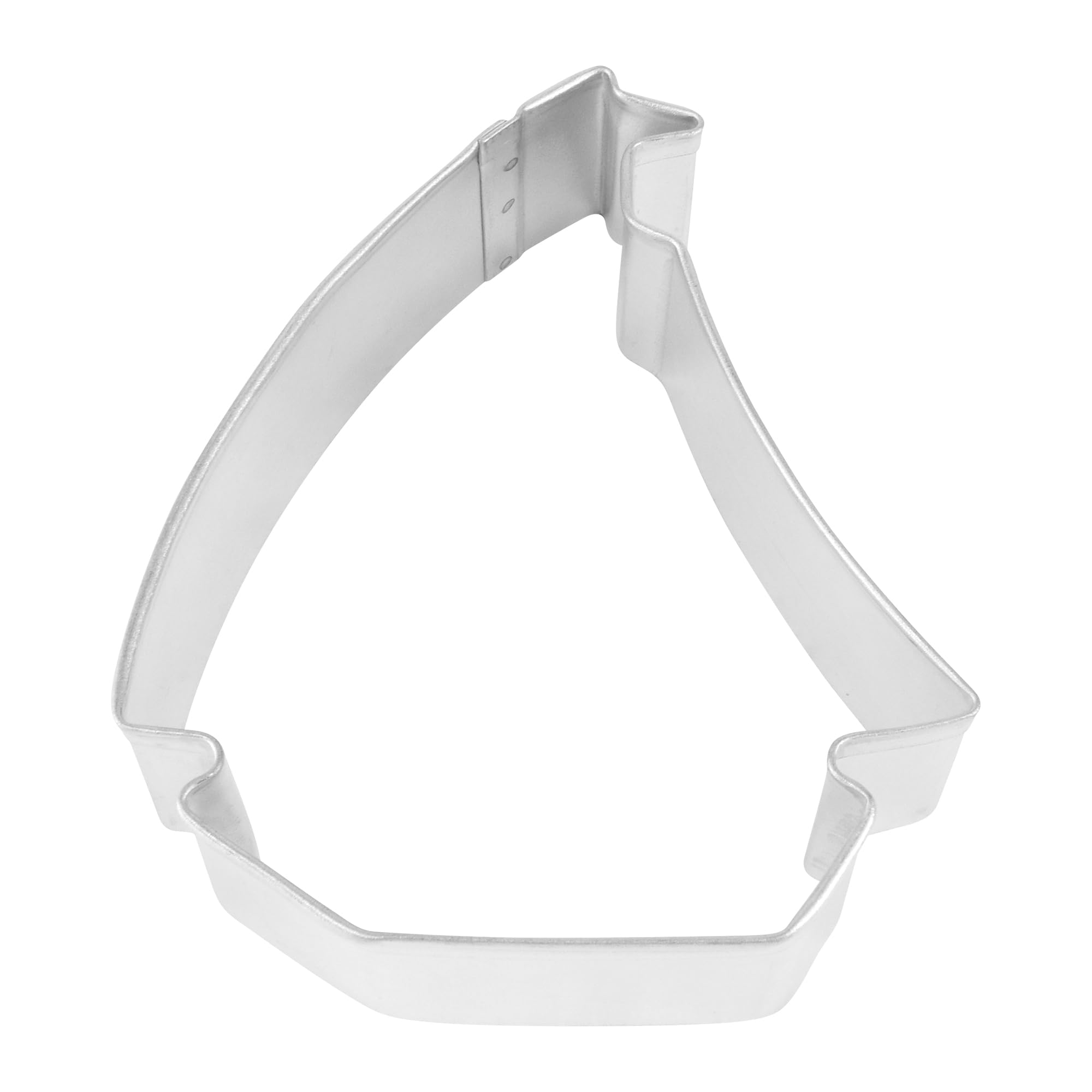 R&M Sailboat 3.5'' Cookie Cutter In Durable, Economical, Tinplated Steel