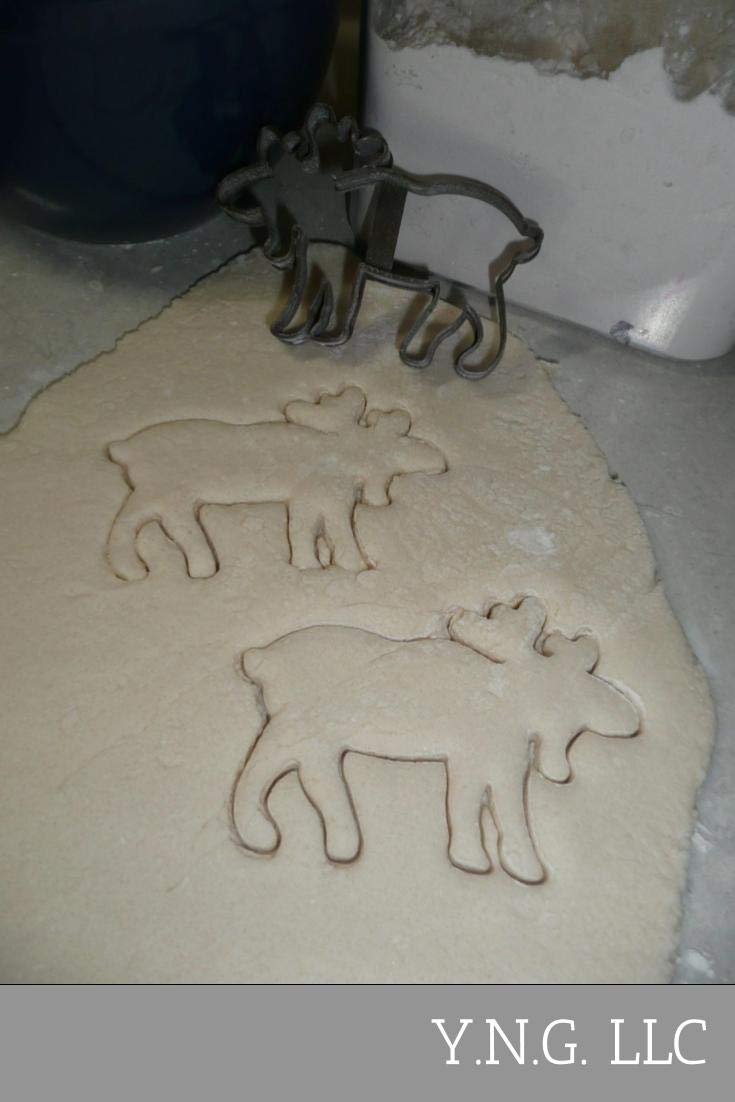 Moose With Antlers Animal Wildlife Woods Cookie Cutter Made In Usa Pr94
