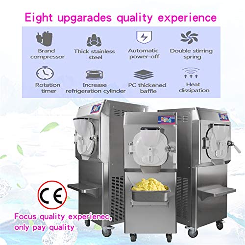 Kolice Etl Certificate Commercial Hard Ice Cream Machine, Gelato Hard Ice Cream Making Machine, Hard Ice Cream Maker, Batch Free