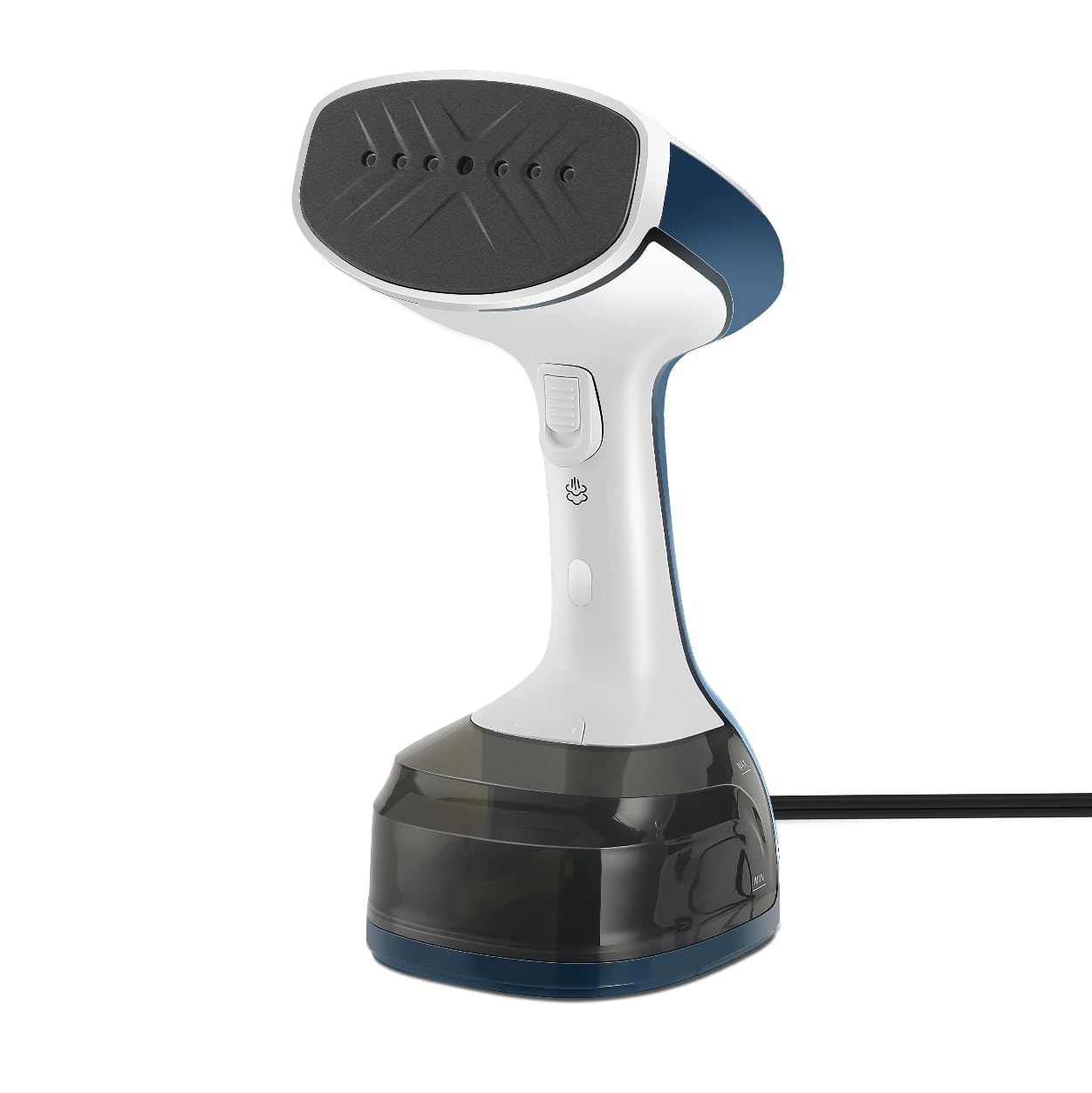 Sunbeam Handheld Steamer 1200W - Dual Steam Settings, Fast 30s Heat-Up, Bristle Brush, One Size, Blue Finish