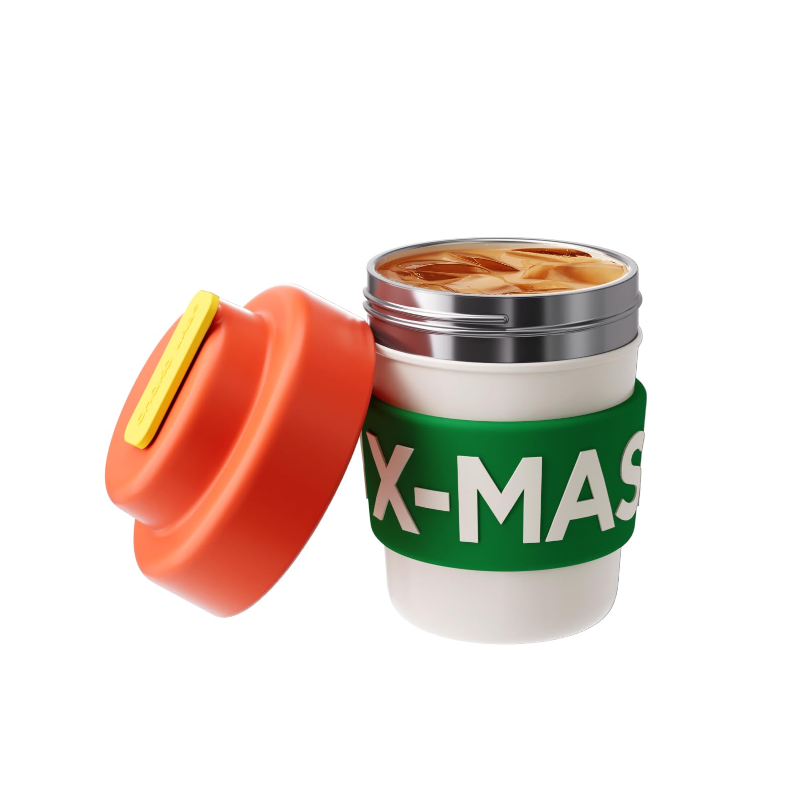 CHAKO LAB Christmas Gift Coffee Mug - 14 oz,Double-Walled Vacuum Insulated,BPA-Free,for Christmas Cups for Kids, Party, Holiday