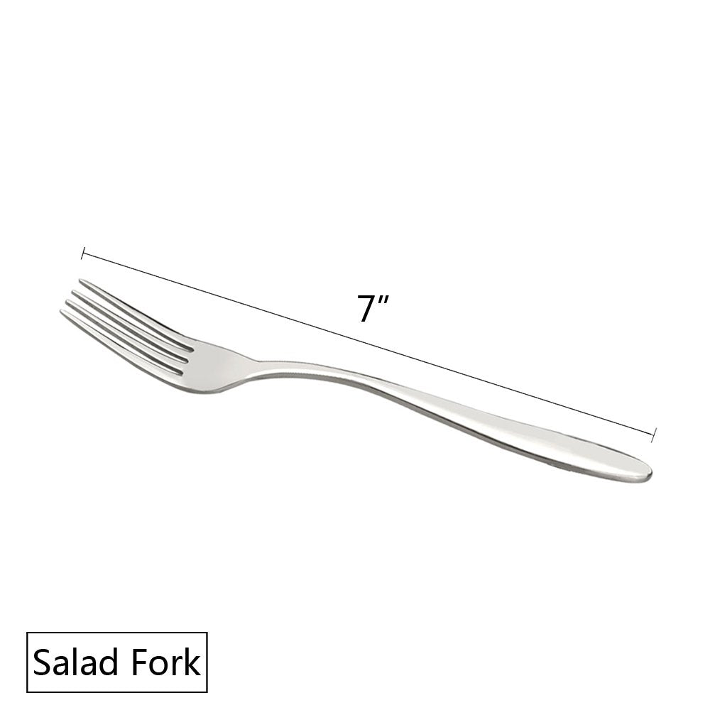 Ramddy 18/10 Stainless Steel Salad Fork, 12-Piece, 7-Inch