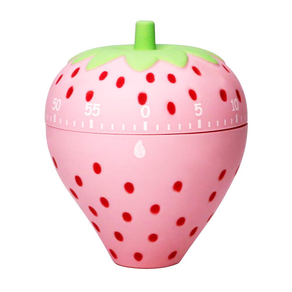 Kitchen Timer Cute Fruit Cookie Kitchen Timer | Novelty Manual Cooking Timer | Fun Shaped Mechanical Timer For Kitchen Alarm Hom