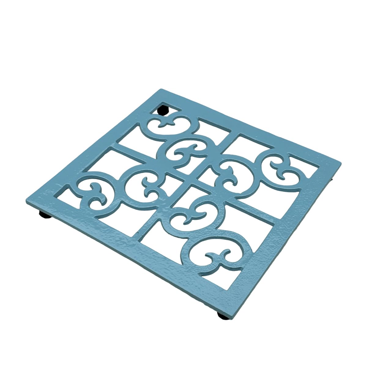 Trivet Cast Metal Scroll Trivet For Hot Dish Pot Pan, Non-Slip Heat Resistant Teapot Trivet Hot Dish Plate Holder For Kitchen Di