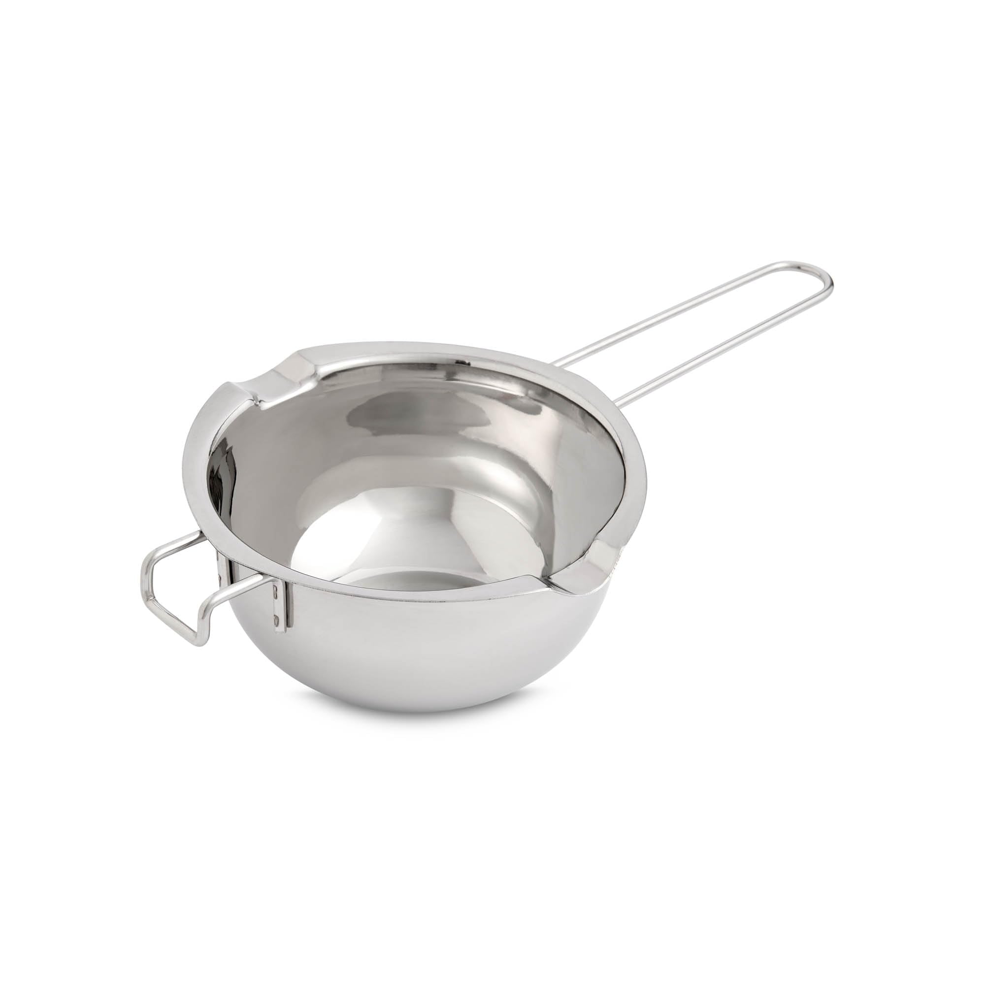 Mrs. Andersons Baking Chocolate Melting Pot with Pour Spouts, Heavyweight Stainless Steel, 2.5-Cup Capacity