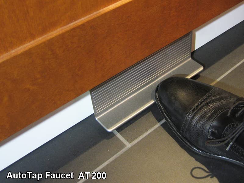 Autotap At200 Sink Pedal Faucet Enhances Hygiene, Prevents Water And Energy Waste And Keeps The Faucet And Countertops Clean And