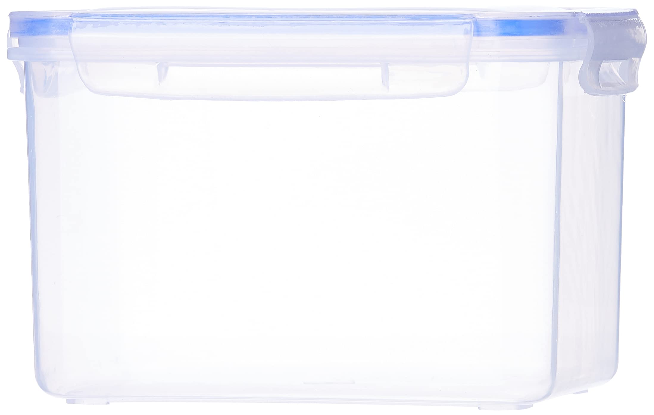 Aristo Lock & Fresh 212 Plastic Storage Container For Storing Grains, Pulses, Rice, Wheat Etc - 1800 Ml, Transparent Clear, Larg