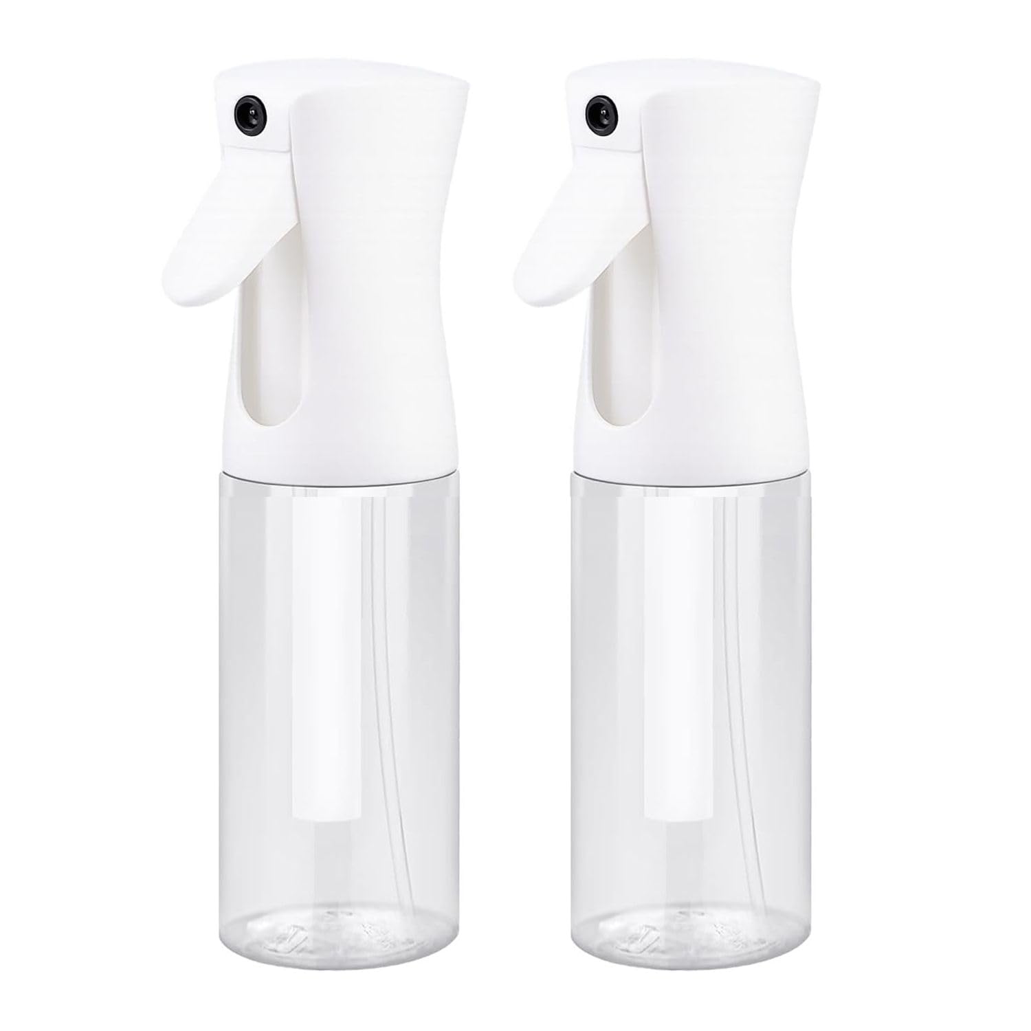 VIGOR PATH Hair Empty Spray Bottle - Continuous Nano Fine Mist Sprayer - Reusable Beauty Bottle - Cleaning  Hairstyling & Plants 5oz/150 ml (Pack of 2)