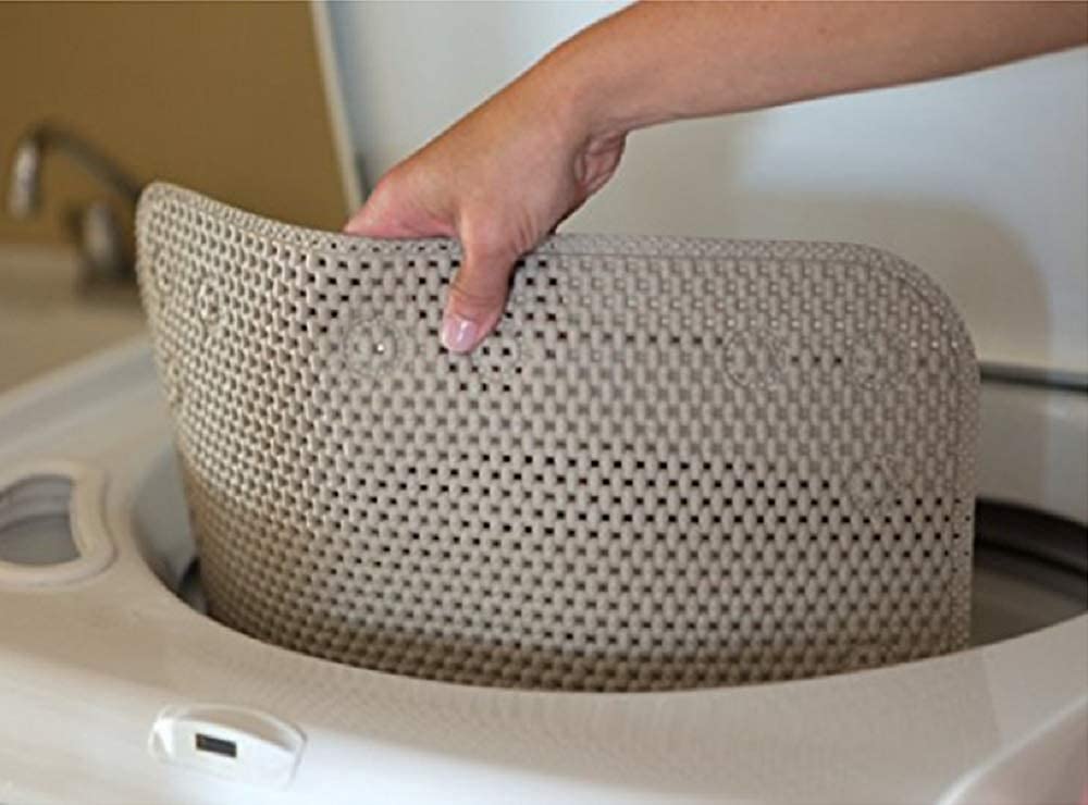 Deluxe Bathtub Mat Non Slip  Soft Foam Bath Mats for Bathroom Tub  Bathtub Mat with Drain Holes  Suction Cups- 36 X 17 - Grey