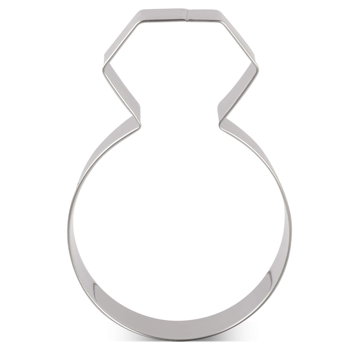 Liliao Diamond Ring Cookie Cutter For Wedding/Engagement - 2.8 X 4 Inches - Stainless Steel