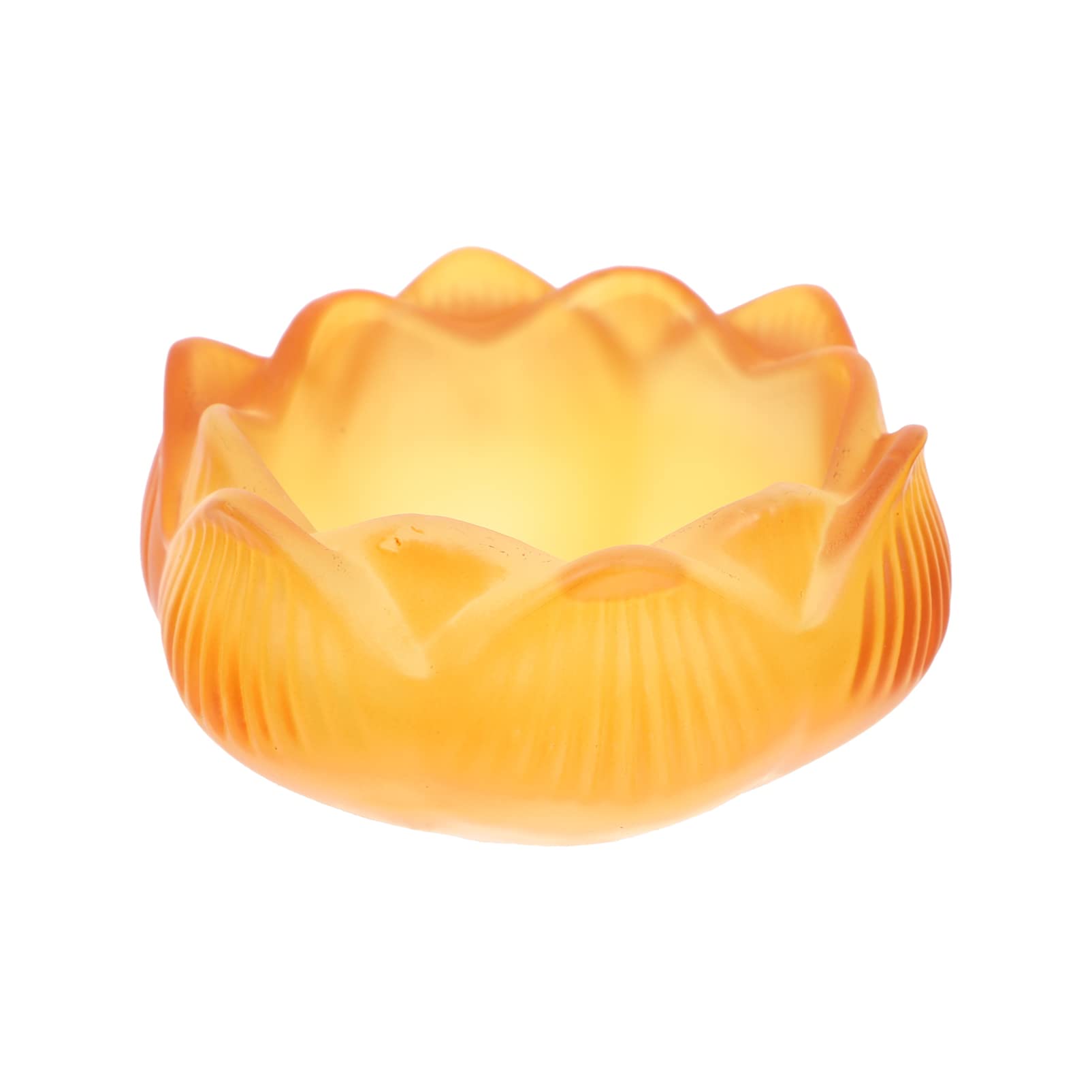 BESPORTBLE Flower Holder 2pcs Candle Holders Crystal Candle Tealight Holders Desktop Candle Glass Holder Night Light Candlestick